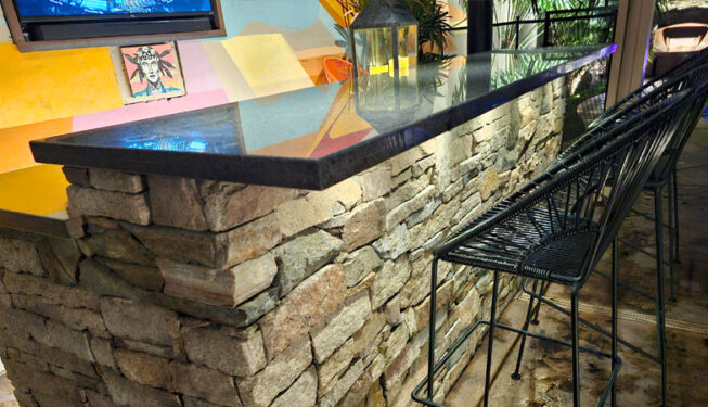 outdoor bar